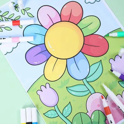 12-60 Colors Acrylic Markers Pen Set Paint Art Marker Soft Tip Pen for Children Stone Paint Ceramic Glass Wood Fabric Painting